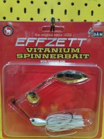 EFFZETT VITANIUM SPINNERBAIT WHITE NIGHT  D.A.M